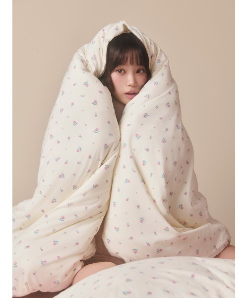 gelato pique Sleep(ジェラートピケスリープ)の「【Sleep】【ONLINE限定カラーあり】バリエーションプリント寝具2点セット(シングル)(寝具・レディース・ブルー/アイボリー/ライトグレー/ピンク・S)」の12枚目の写真