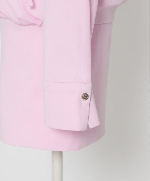 AVENCHUMU(アバンチュウム)の「Zip-up shirt collar shirring one-piece(ワンピース・レディース・ブラック/ピンク・XS/FREE)」の21枚目の写真
