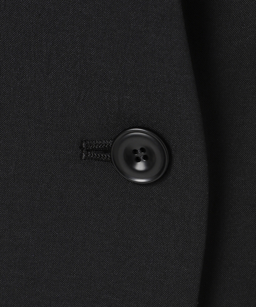 Spick & Span（スピックアンドスパン）の「トロストレッチVカラージャケット（ノーカラージャケット・レディース・ベージュ/ブラック・38/36/34）」の21枚目の写真