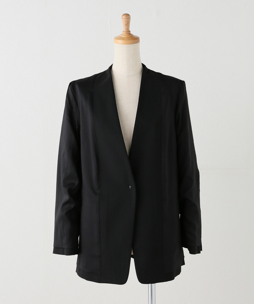 トロストレッチVカラージャケット（ノーカラージャケット）｜Spick