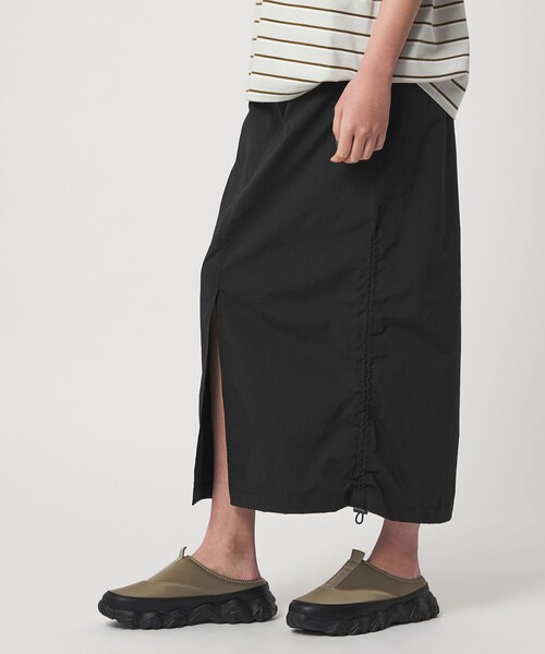 CITEN（シテン）の「＜CITEN＞ユーティリティスカート（スカート・レディース・ブラック/オリーブ/ベージュ・M/S）」の2枚目の写真