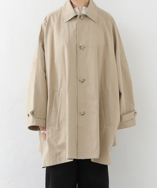 JOURNAL STANDARD LUXE（ジャーナルスタンダード　ラックス）の「ハイカウントツイル BIGコート（その他アウター・レディース・ベージュ・SMALL/MEDIUM）」の15枚目の写真