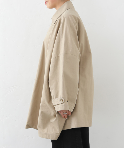 JOURNAL STANDARD LUXE（ジャーナルスタンダード　ラックス）の「ハイカウントツイル BIGコート（その他アウター・レディース・ベージュ・SMALL/MEDIUM）」の16枚目の写真