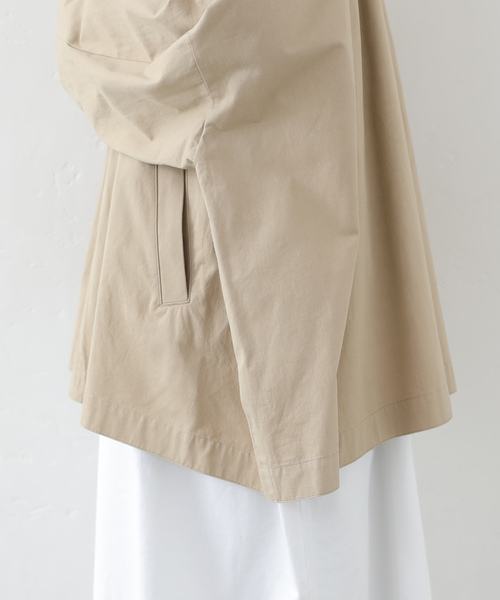 JOURNAL STANDARD LUXE（ジャーナルスタンダード　ラックス）の「ハイカウントツイル BIGコート（その他アウター・レディース・ベージュ・SMALL/MEDIUM）」の9枚目の写真