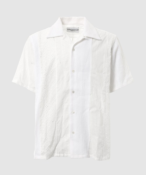 セール】Lace Patchwork Shirt（Tシャツ/カットソー）｜NOMA t.d.