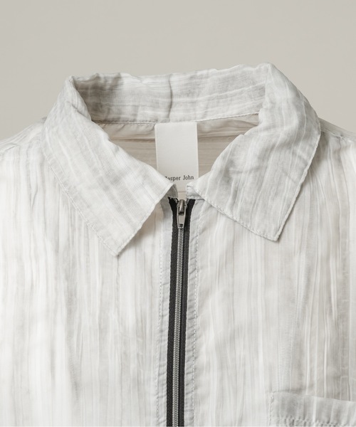 CASPER JOHN(キャスパージョン)の「Tie dye summer blouson/タイダイシアーサマーブルゾン(ブルゾン・メンズ・ホワイト/ブラック・MEDIUM/LARGE/SMALL/X-SMALL)」の21枚目の写真