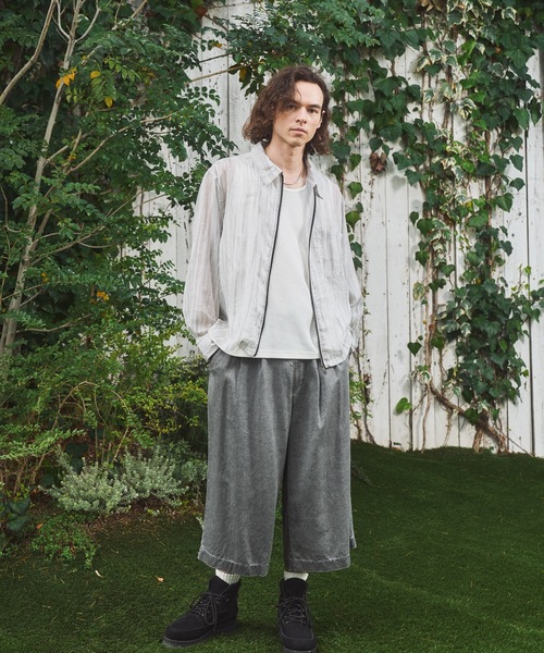 CASPER JOHN(キャスパージョン)の「Tie dye summer blouson/タイダイシアーサマーブルゾン(ブルゾン・メンズ・ホワイト/ブラック・MEDIUM/LARGE/SMALL/X-SMALL)」の10枚目の写真