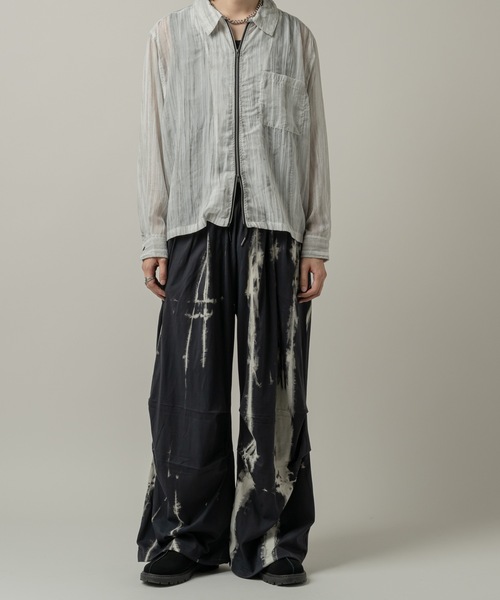 CASPER JOHN(キャスパージョン)の「Tie dye summer blouson/タイダイシアーサマーブルゾン(ブルゾン・メンズ・ホワイト/ブラック・MEDIUM/LARGE/SMALL/X-SMALL)」の17枚目の写真
