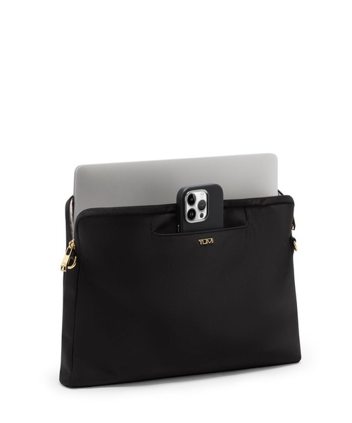 TUMI（トゥミ）の「VOYAGEUR 「ダコタ」ラップトップ・クロスボディ（A4/PC14インチまで対応）（PC・タブレットケース・レディース・ブラック×ゴールド/インディゴブルー/オートミール/ブラック×グレー・FREE）」の13枚目の写真