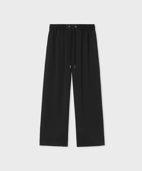 Paul Smith(ポールスミス)の「ウィメンズ サテン ストレートパンツ / 165033 255T(その他パンツ・レディース・ブラック/カーキ・40)」の2枚目の写真