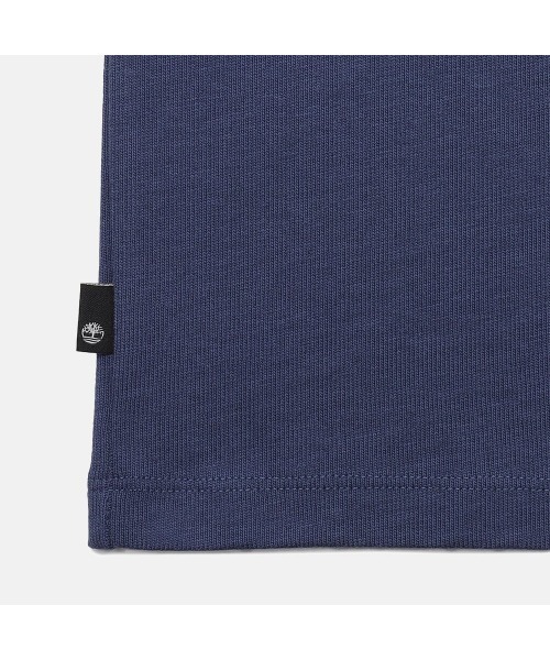 Timberland(ティンバーランド)の「エンブロイダリー 半袖 Tシャツ メンズ(Tシャツ/カットソー・メンズ・ダークブルー・LARGE/XX-LARGE/X-LARGE/SMALL/MEDIUM)」の5枚目の写真