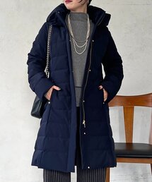 ストレッチダウンロングコート