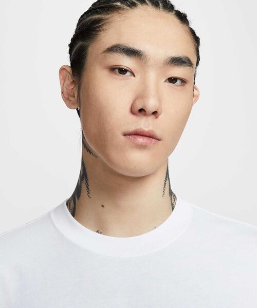 NIKE(ナイキ)の「ナイキ スポーツウェア ロングスリーブ Tシャツ / Nike Sportswear Long-Sleeve T-Shirt IO9761-100 White(Tシャツ/カットソー・メンズ・ホワイト・XL/2XL/S/M/L)」の11枚目の写真