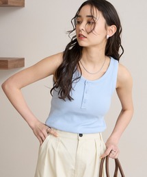 リブトップス」に該当するタンクトップファッション通販 - ZOZOTOWN