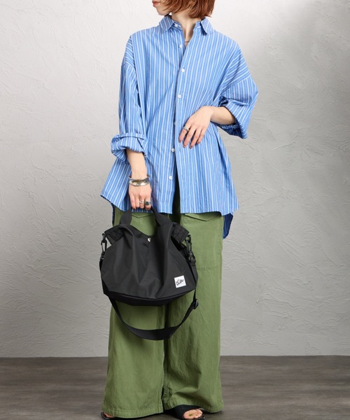 Drifter（ドリフター）の「[Drifter/ドリフター] CARRY ALL BAG ミディアム 2WAYトートバッグ（トートバッグ・レディース・ゼブラ/レオパード/ブラック・ONE SIZE）」の9枚目の写真