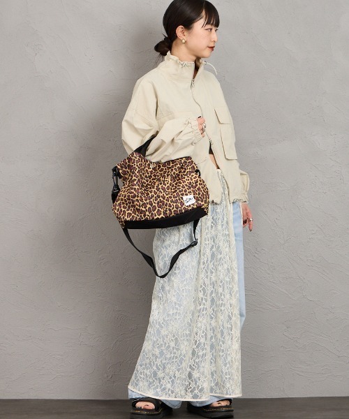 Drifter（ドリフター）の「[Drifter/ドリフター] CARRY ALL BAG ミディアム 2WAYトートバッグ（トートバッグ・レディース・ゼブラ/レオパード/ブラック・ONE SIZE）」の20枚目の写真