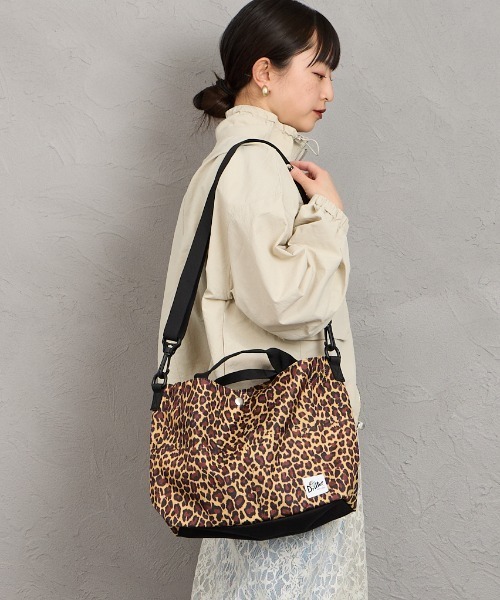 Drifter（ドリフター）の「[Drifter/ドリフター] CARRY ALL BAG ミディアム 2WAYトートバッグ（トートバッグ・レディース・ゼブラ/レオパード/ブラック・ONE SIZE）」の21枚目の写真