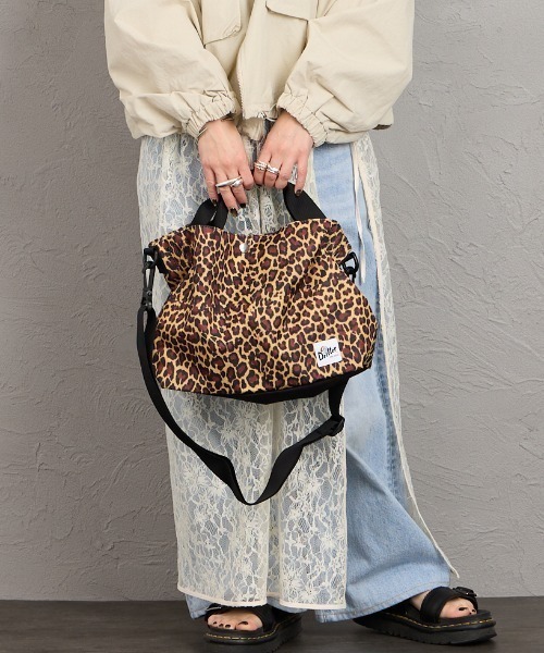 Drifter（ドリフター）の「[Drifter/ドリフター] CARRY ALL BAG ミディアム 2WAYトートバッグ（トートバッグ・レディース・ゼブラ/レオパード/ブラック・ONE SIZE）」の16枚目の写真