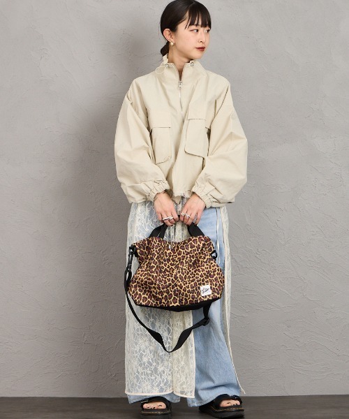 Drifter（ドリフター）の「[Drifter/ドリフター] CARRY ALL BAG ミディアム 2WAYトートバッグ（トートバッグ・レディース・ゼブラ/レオパード/ブラック・ONE SIZE）」の18枚目の写真