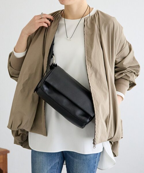 BEARDSLEY（ビアズリー）の「ソデパフバルーンブルゾン（ブルゾン・レディース・モカ/ブラック・FREE）」の17枚目の写真