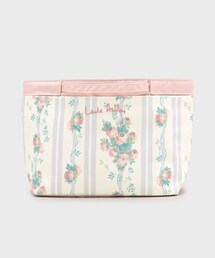 LAURA ASHLEY（ローラアシュレイ）の「ロザリーナ ストライプ柄 バッグインバッグ（ポーチ）」