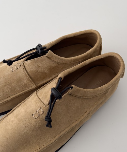 CANAL JEAN（キャナルジーン）の「diggity　スクエアトゥモカシン（モカシン/デッキシューズ・レディース・ベージュ/ブラック・24.5/24/23.5）」の15枚目の写真