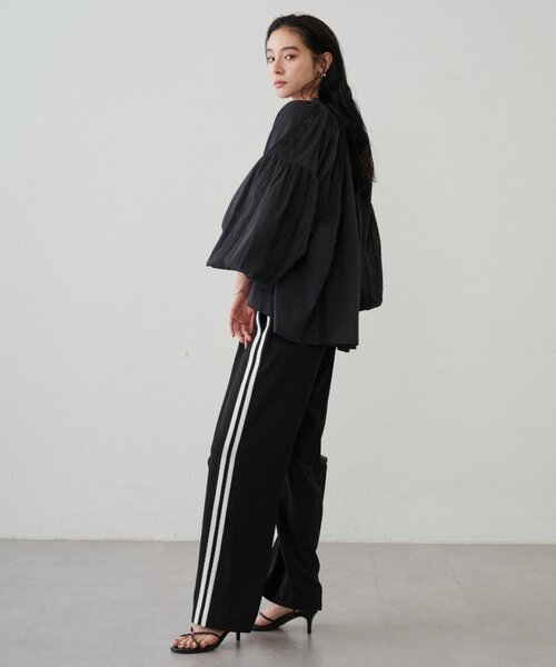 LOUNGEDRESS(ラウンジドレス)の「【INDIA】スキッパーレースブラウス(シャツ/ブラウス・レディース・オフホワイト/ベージュ/ブラック・FREE)」の16枚目の写真