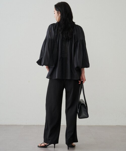 LOUNGEDRESS(ラウンジドレス)の「【INDIA】スキッパーレースブラウス(シャツ/ブラウス・レディース・オフホワイト/ベージュ/ブラック・FREE)」の17枚目の写真