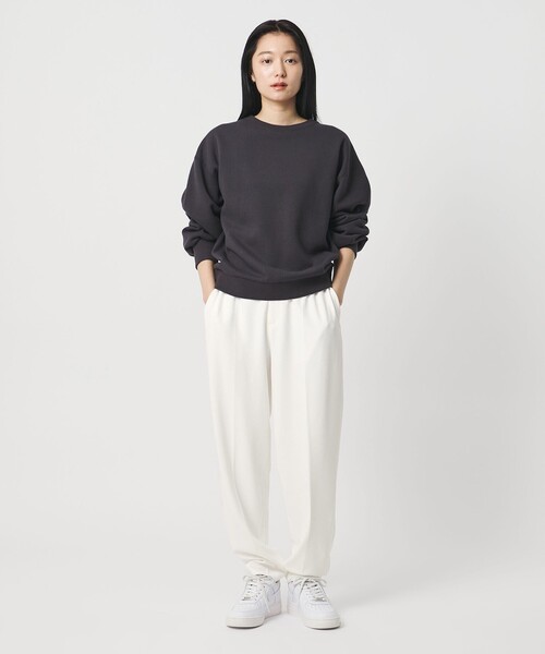 MARW UNITED ARROWS(マルゥ ユナイテッドアローズ)の「<MARW UNITED ARROWS>ジョーゼット テーパード パンツ 撥水・UVカット(その他パンツ・レディース・ブラック/ナチュラル/ホワイト・34/36/38)」の8枚目の写真