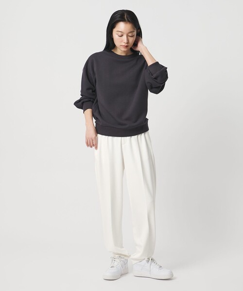 MARW UNITED ARROWS(マルゥ ユナイテッドアローズ)の「<MARW UNITED ARROWS>ジョーゼット テーパード パンツ 撥水・UVカット(その他パンツ・レディース・ブラック/ナチュラル/ホワイト・34/36/38)」の9枚目の写真