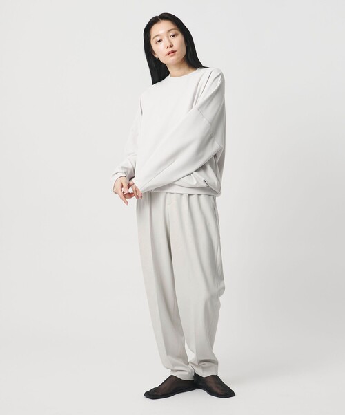 MARW UNITED ARROWS(マルゥ ユナイテッドアローズ)の「<MARW UNITED ARROWS>ジョーゼット テーパード パンツ 撥水・UVカット(その他パンツ・レディース・ブラック/ナチュラル/ホワイト・34/36/38)」の11枚目の写真