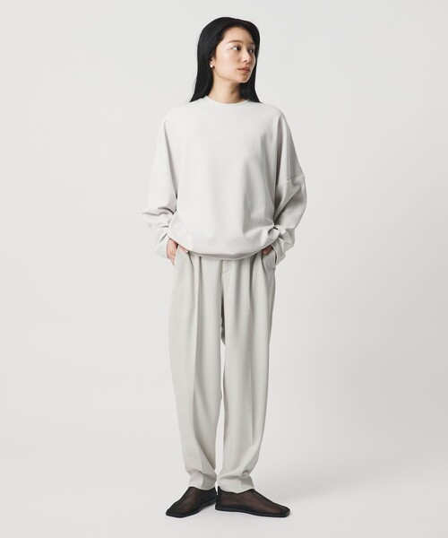 MARW UNITED ARROWS(マルゥ ユナイテッドアローズ)の「<MARW UNITED ARROWS>ジョーゼット テーパード パンツ 撥水・UVカット(その他パンツ・レディース・ブラック/ナチュラル/ホワイト・34/36/38)」の13枚目の写真