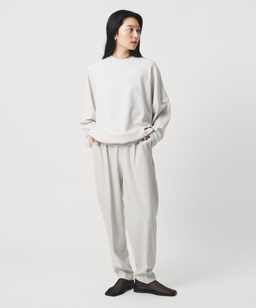 MARW UNITED ARROWS(マルゥ ユナイテッドアローズ)の「<MARW UNITED ARROWS>ジョーゼット テーパード パンツ 撥水・UVカット(その他パンツ・レディース・ブラック/ナチュラル/ホワイト・34/36/38)」の14枚目の写真