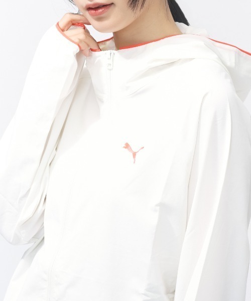 PUMA（プーマ）の「プーマ PUMA ストレッチウーブン JKT（パーカー・レディース・ブラック/ホワイト/チャコールグレー・M/L）」の5枚目の写真