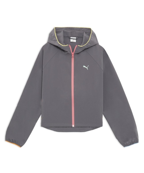 PUMA（プーマ）の「プーマ PUMA ストレッチウーブン JKT（パーカー・レディース・ブラック/ホワイト/チャコールグレー・M/L）」の13枚目の写真