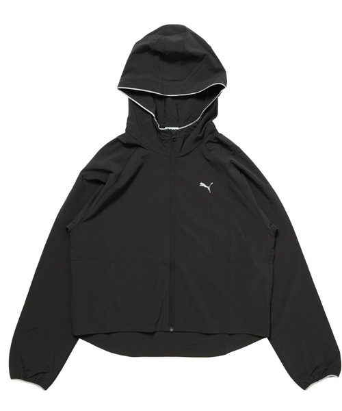 PUMA（プーマ）の「プーマ PUMA ストレッチウーブン JKT（パーカー・レディース・ブラック/ホワイト/チャコールグレー・M/L）」の21枚目の写真