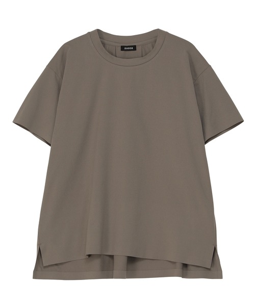 ZUCCa(ズッカ)の「FUNCTIONAL JERSEY / S(Tシャツ/カットソー・レディース・ライトグレー/ブラック/カーキ・M size)」の3枚目の写真