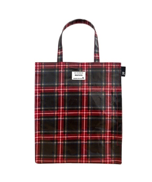 ROOTOTE(ルートート)の「ROOTOTE ルートート EU.アーキャトル.ラミネート-T(トートバッグ・レディース・レッド/ブラウン/ベージュ・FREE)」の3枚目の写真