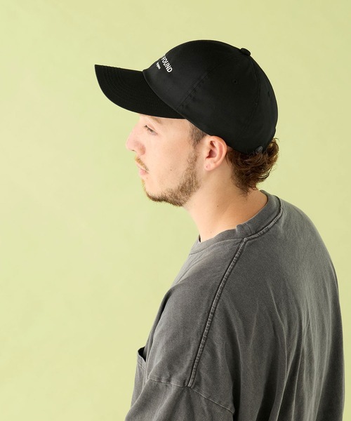 CPH（シーピーエイチ）の「6 PANEL CAP / ADS NOT FOUND（キャップ・レディース・ネイビー/ブラック/ブラウン・FREE）」の4枚目の写真