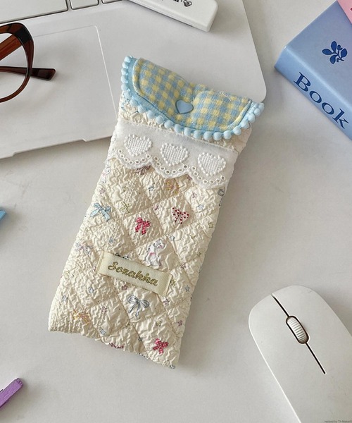 VIBGYOR(ヴィブジョー)の「Liaa/アニマル柄 レース ペンケース メガネケース A18772(ポーチ・レディース・その他5/その他3/その他2/その他1/その他4・FREE)」の2枚目の写真