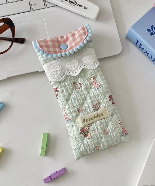 VIBGYOR(ヴィブジョー)の「Liaa/アニマル柄 レース ペンケース メガネケース A18772(ポーチ・レディース・その他5/その他3/その他2/その他1/その他4・FREE)」の5枚目の写真