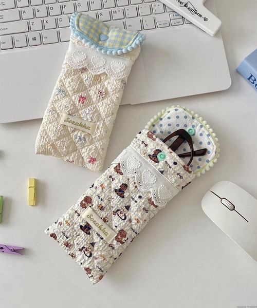VIBGYOR(ヴィブジョー)の「Liaa/アニマル柄 レース ペンケース メガネケース A18772(ポーチ・レディース・その他5/その他3/その他2/その他1/その他4・FREE)」の13枚目の写真