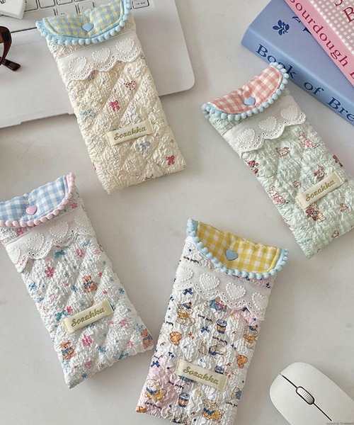 VIBGYOR(ヴィブジョー)の「Liaa/アニマル柄 レース ペンケース メガネケース A18772(ポーチ・レディース・その他5/その他3/その他2/その他1/その他4・FREE)」の14枚目の写真