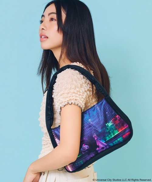 Casselini(キャセリーニ)の「Casselini(キャセリーニ)【WICKED× Casselini】ワンハンドルフォトバッグ(ハンドバッグ・レディース・ブラック/ピンク・FREE)」の13枚目の写真
