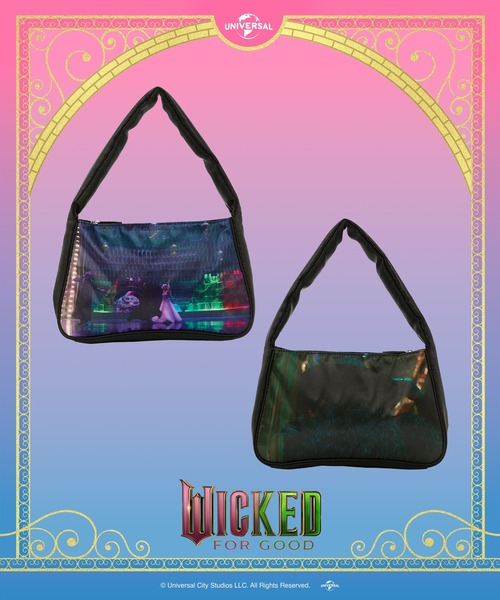 Casselini(キャセリーニ)の「Casselini(キャセリーニ)【WICKED× Casselini】ワンハンドルフォトバッグ(ハンドバッグ・レディース・ブラック/ピンク・FREE)」の3枚目の写真