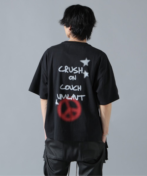 L.H.P(エルエイチピー)の「【WEB&DEPOT限定】UMLAUT/ウムラウト/CAT S/S TEE(Tシャツ/カットソー・メンズ・ホワイト/ブラック・L/M)」の11枚目の写真