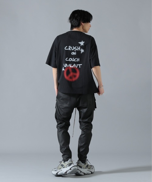 L.H.P(エルエイチピー)の「【WEB&DEPOT限定】UMLAUT/ウムラウト/CAT S/S TEE(Tシャツ/カットソー・メンズ・ホワイト/ブラック・L/M)」の15枚目の写真