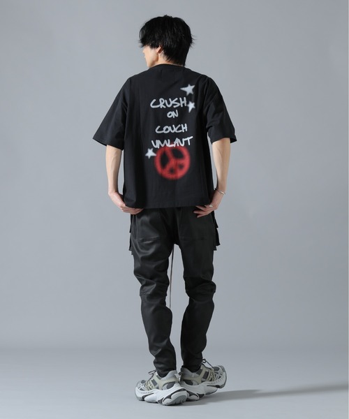 L.H.P(エルエイチピー)の「【WEB&DEPOT限定】UMLAUT/ウムラウト/CAT S/S TEE(Tシャツ/カットソー・メンズ・ホワイト/ブラック・L/M)」の16枚目の写真