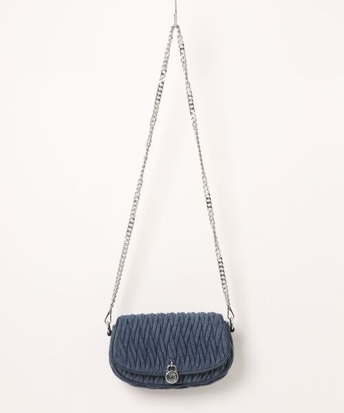 MICHAEL KORS(マイケルコース)の「MILA SM CONV XBODY Crossbody(ショルダーバッグ・レディース・ブルー系・FREE)」の1枚目の写真