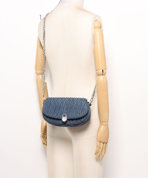 MICHAEL KORS(マイケルコース)の「MILA SM CONV XBODY Crossbody(ショルダーバッグ・レディース・ブルー系・FREE)」の5枚目の写真